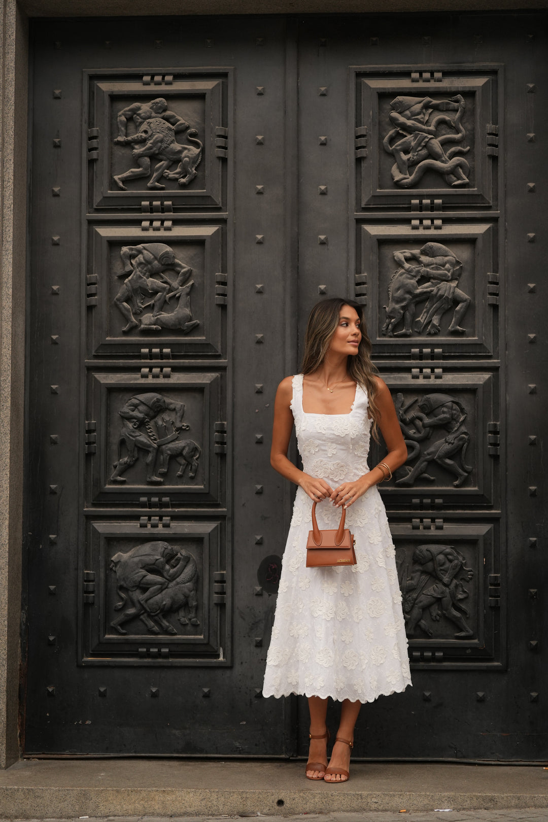 VESTIDO FLORA BLANCO