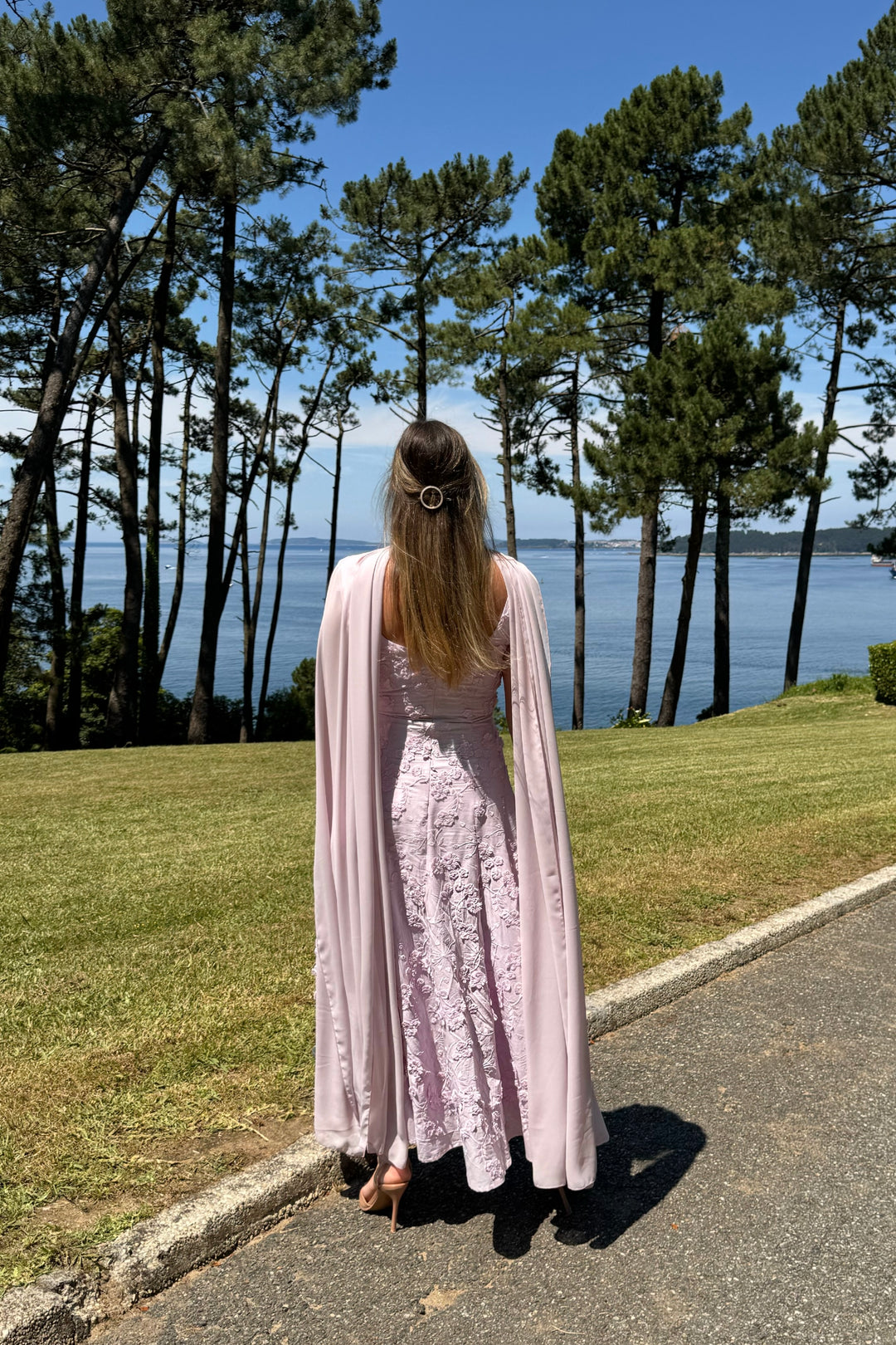 MAUVE FLORA DRESS