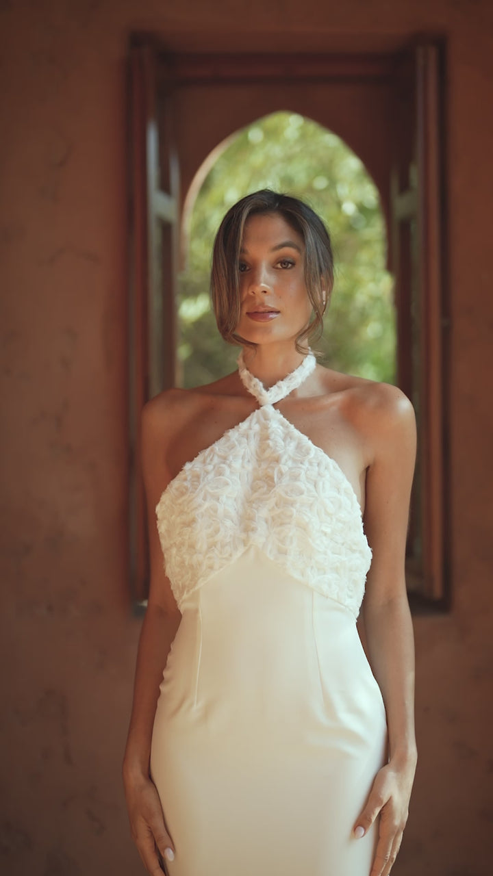 ROBE BLANCHE CLARA